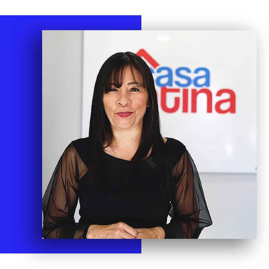 Cathy Castillo, emprendedora, CEO fundadora de Casa Latina en New Jeersey.
